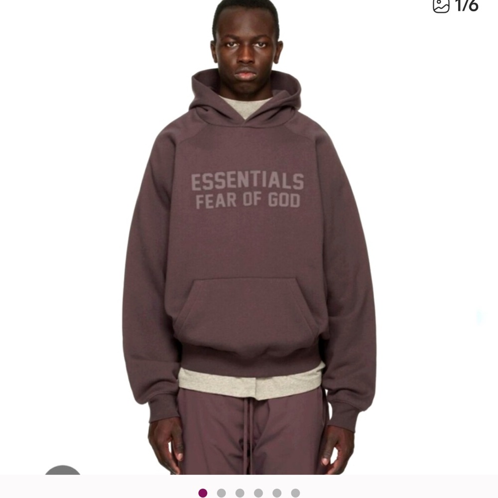 Essentials Hoodie - Deep Purple